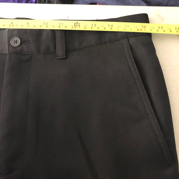 Izod Golf XFG Men's Pants Black 32x32 Flat Front Polyester - Picture 9 of 9
